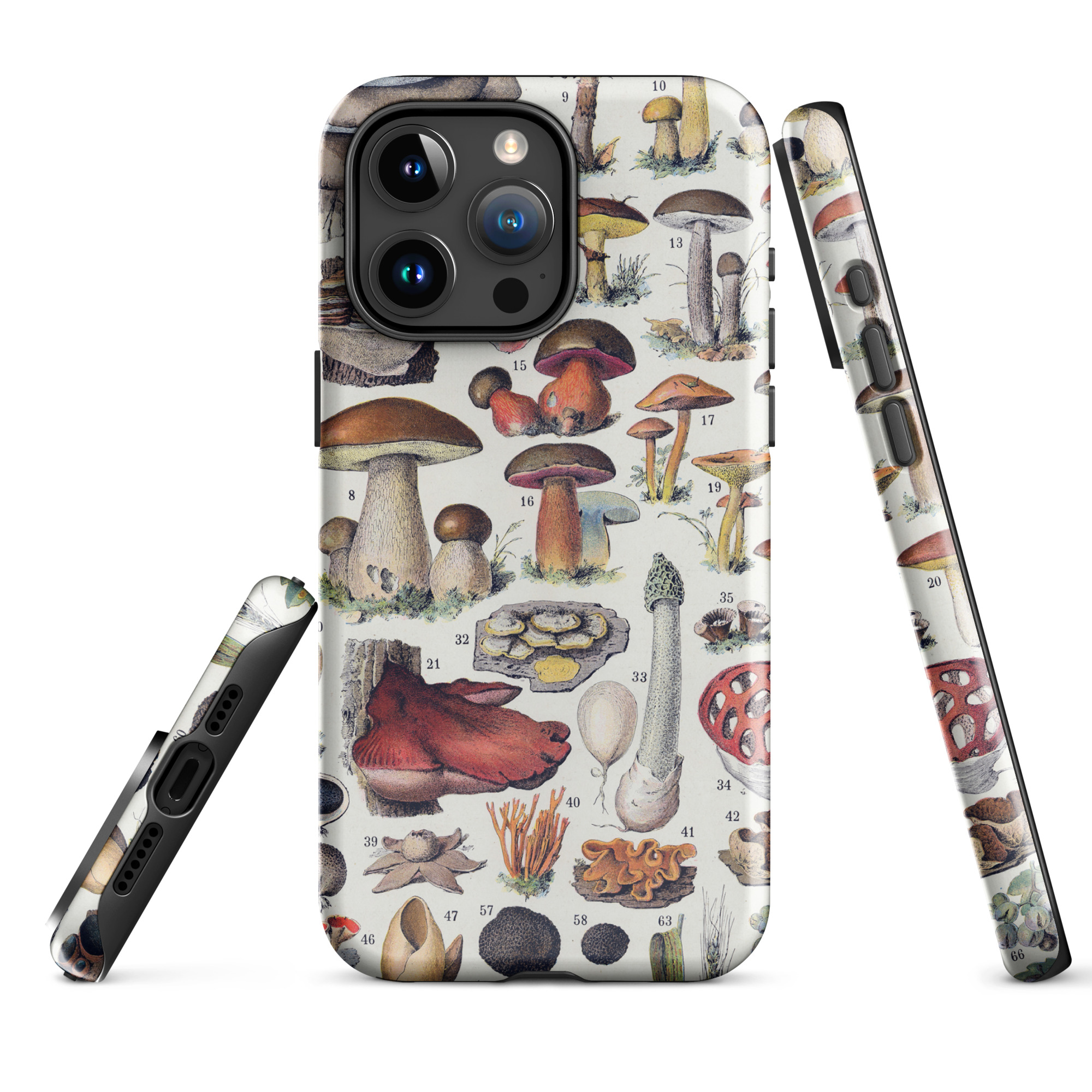 Mushroom Science iPhone Tough Case 14-15 Plus Pro Max